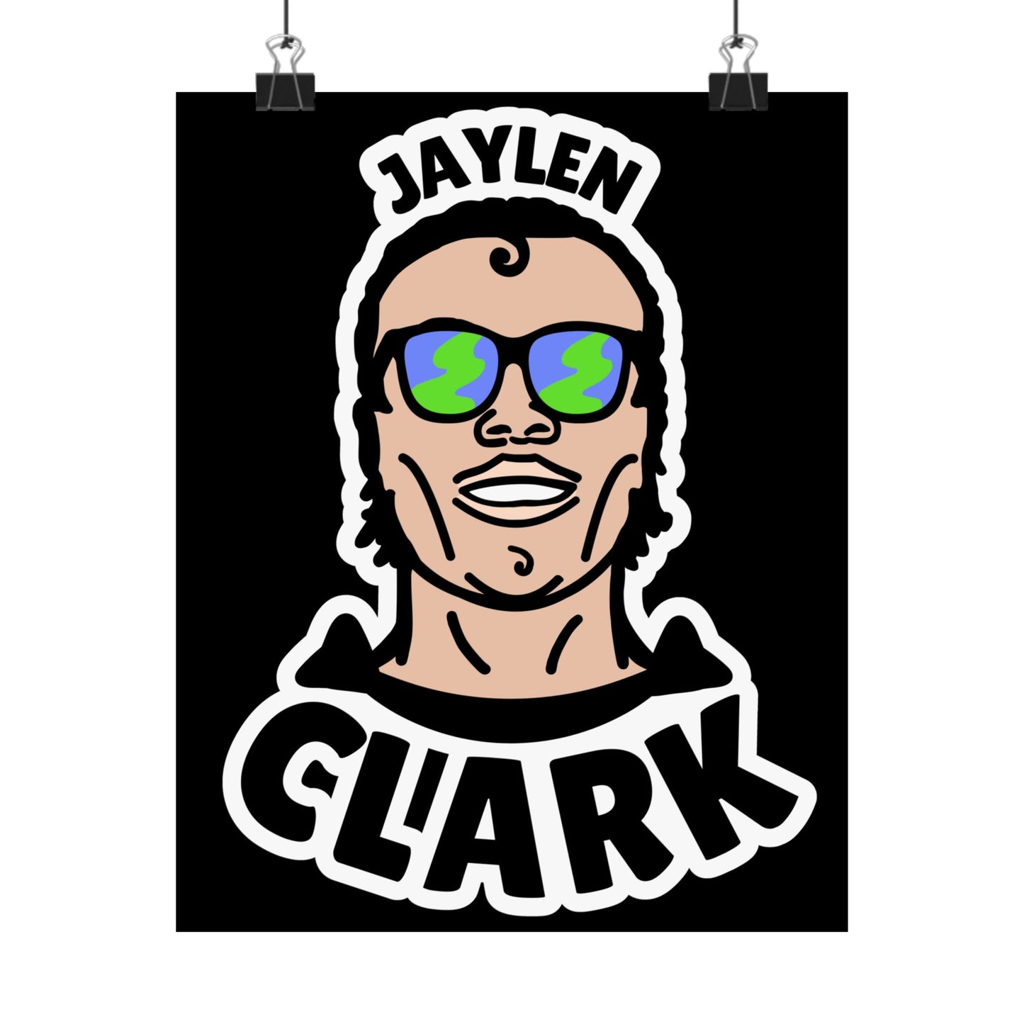 Jaylen CLARK | Jaylen Clark (8 x 10 Inch) & (18 x 24 Inch) Poster