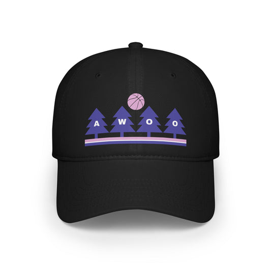 Awoo Trees Pink & Purple | Baseball Cap