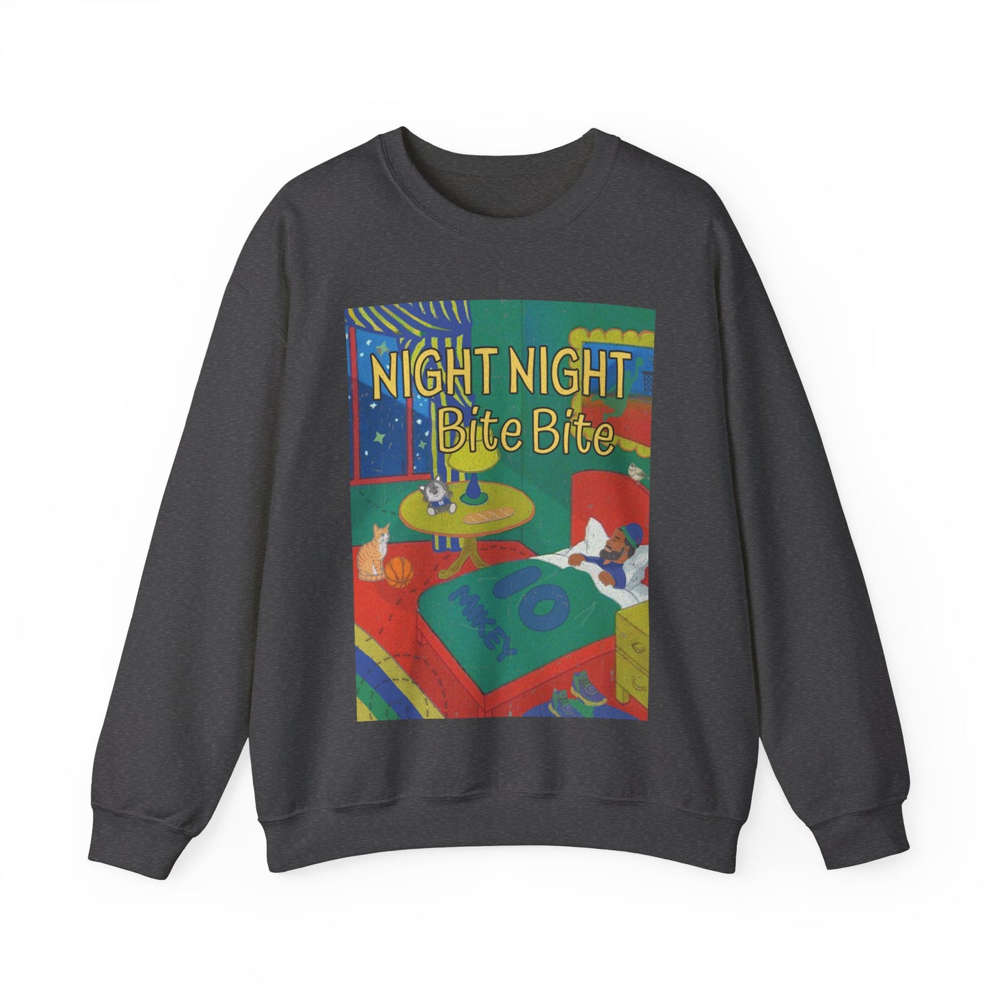 Night Night Bite Bite | Crewneck Sweatshirt