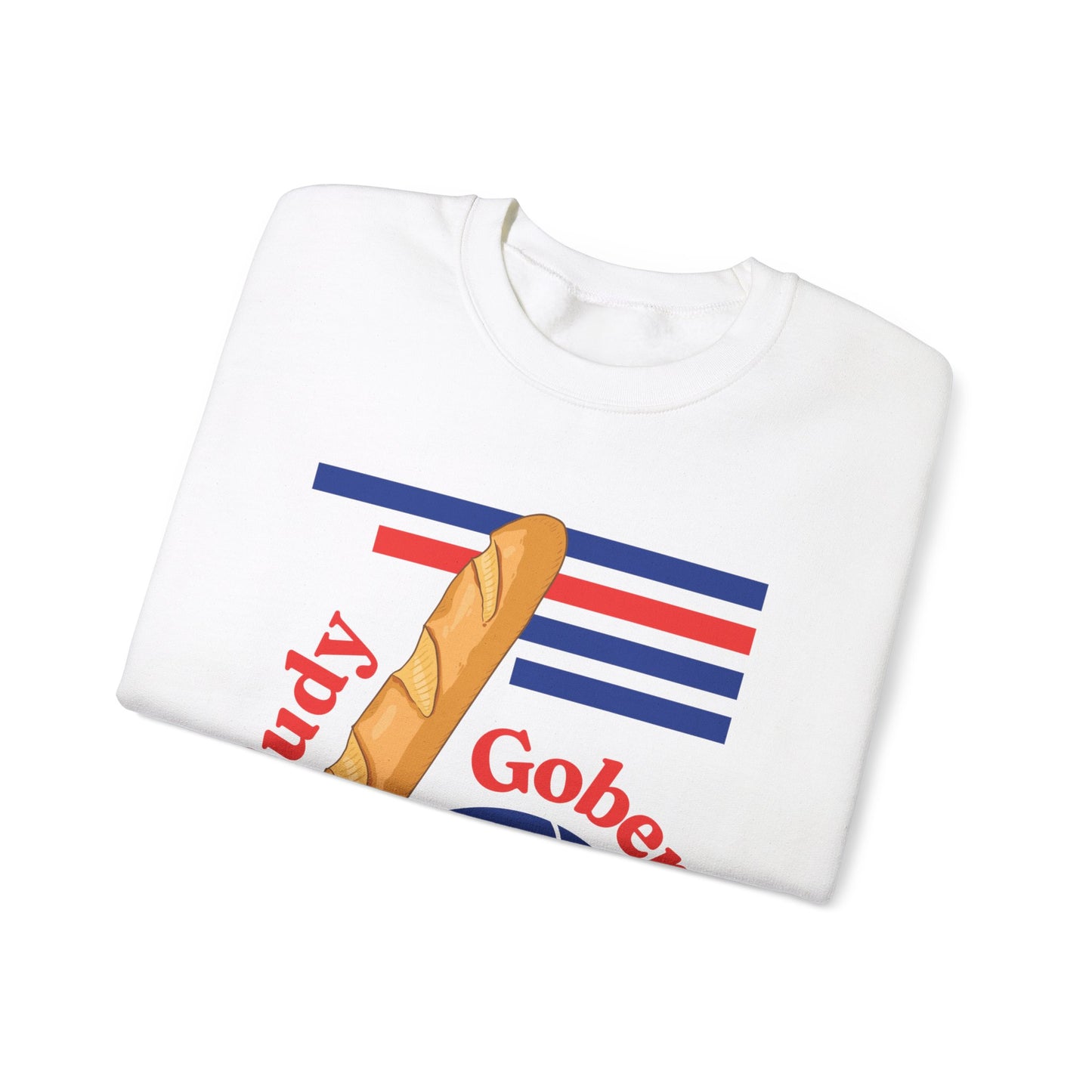 Rudy Gobert Red & Blue | Crewneck Sweatshirt