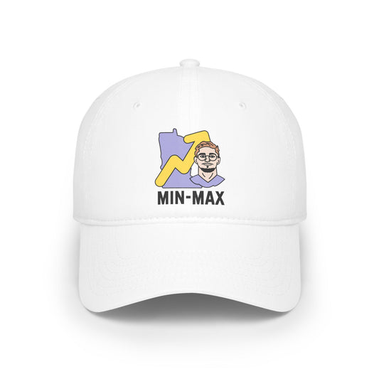 Max Brosmer - MIN MAX | Max Brosmer Unisex PRINTED Velcro-Adjustable Baseball Cap
