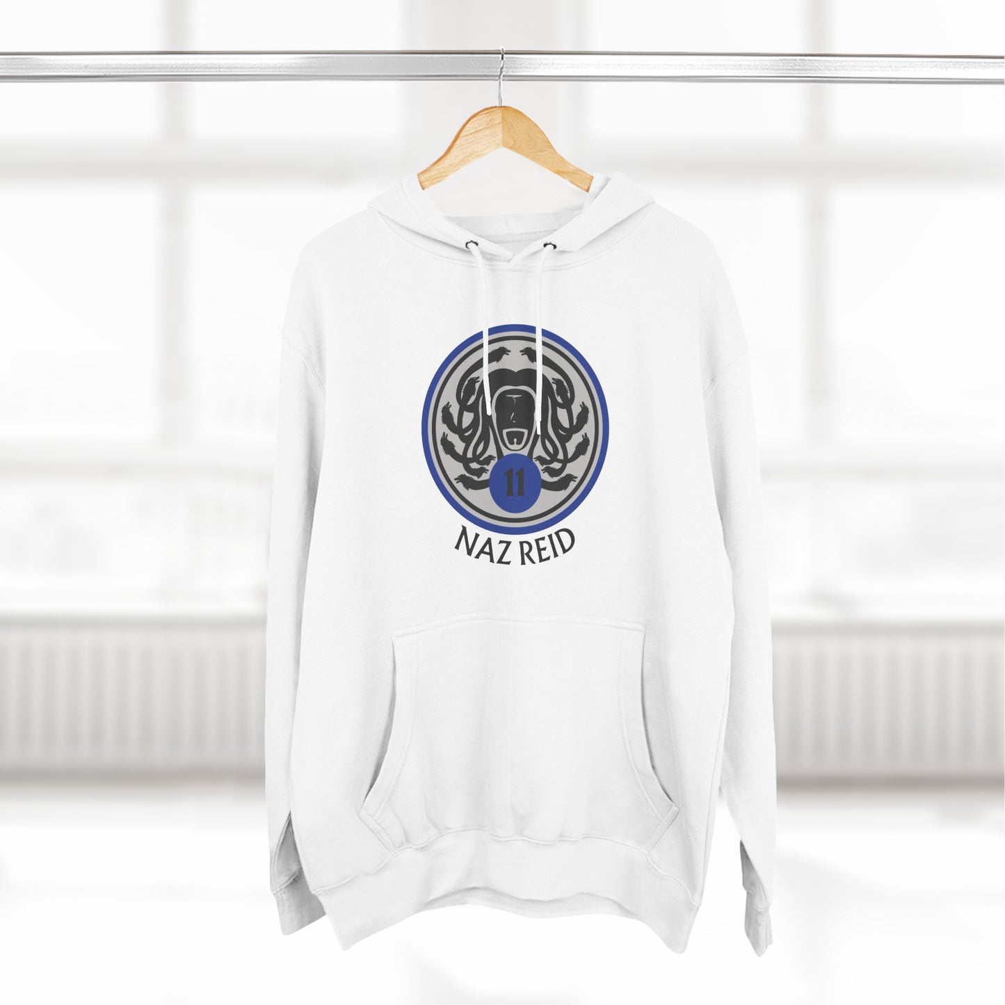 Naz Reid Medusa Blue | Hooded Sweatshirt