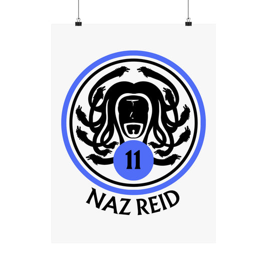 Naz Reid Medusa | Naz Reid (18 x 24 Inch) Or (8 x 10 Inch) Poster
